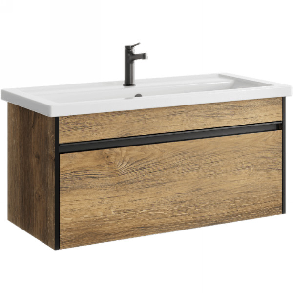 Тумба подвесная Aqwella Urban 1015x465x510 дуб балтийский (URB0110DB)