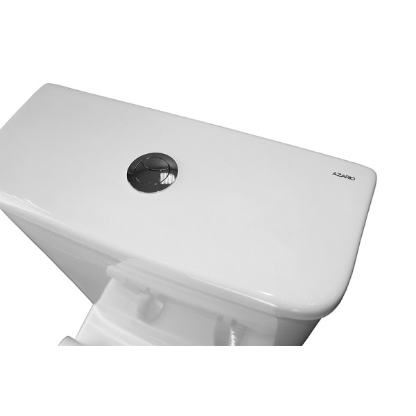 Унитаз напольный Azario Glory с сиденьем с микролифтом белый (AZ-49)