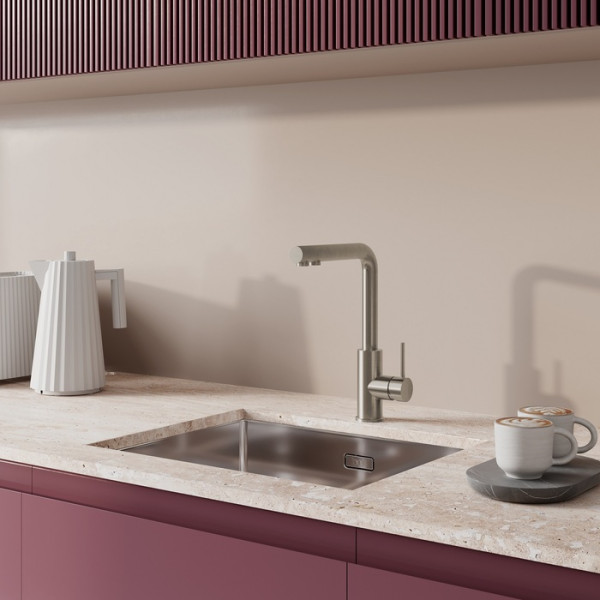 Смеситель для кухни Iddis Rule с каналом для фильтрованной воды хром (RULSTLFi05)