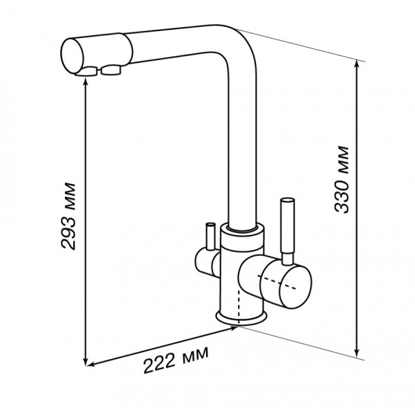Смеситель для кухни Aquaton Руан с краном для питевой воды бежевый (1.AX00.4.FCX.X26.0) Смеситель для кухни Aquaton Руан с краном для питевой воды бежевый (1.AX00.4.FCX.X26.0)