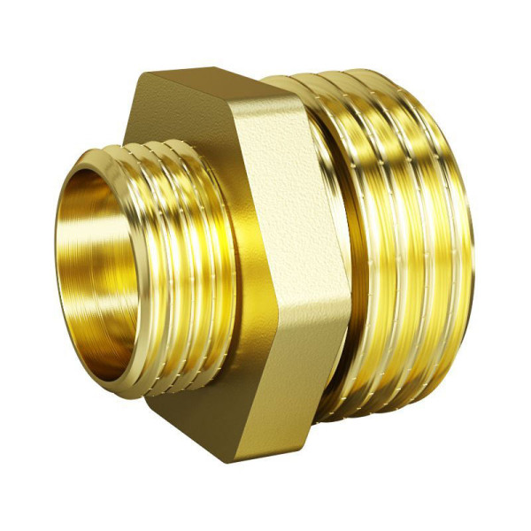 Ниппель переходной 3/4"x3/8" LD Pride (латунь) (LD.65.503.20х10)