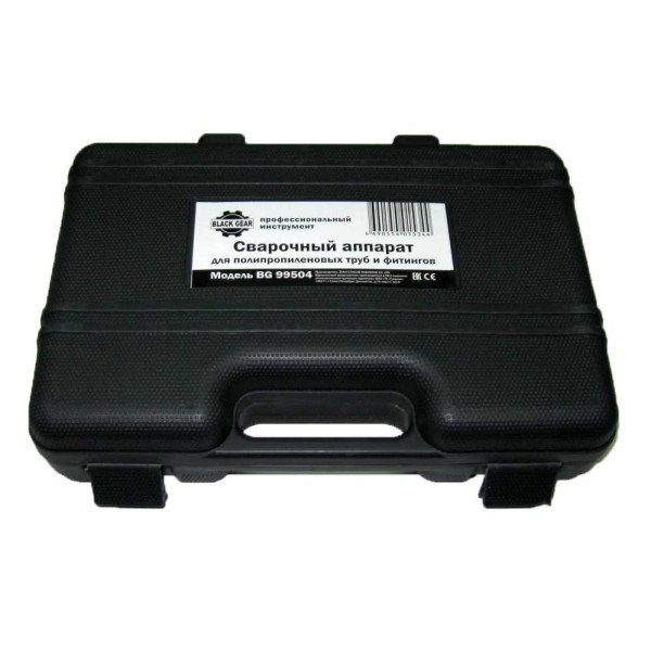 Аппарат сварочный Black Gear для PPR труб 20/25/32 мм 500 Вт (BG-99504) Аппарат сварочный Black Gear для PPR труб 20/25/32 мм 500 Вт (BG-99504)