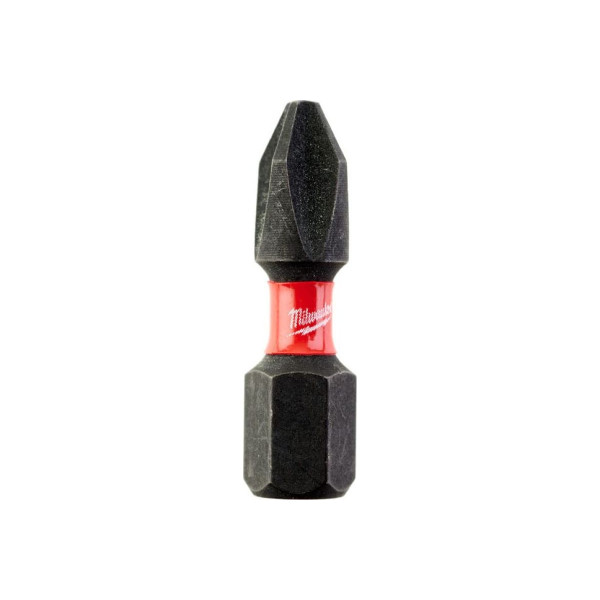 Бита PH2 25 мм (сталь, 2 шт) MILWAUKEE Shockwave (4932430852)