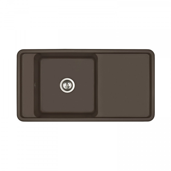 Мойка для кухни врезная Aquaton Беллис 510x970x250 кофе (1.A725.1.32B.S28.0) Мойка для кухни врезная Aquaton Беллис 510x970x250 кофе (1.A725.1.32B.S28.0)