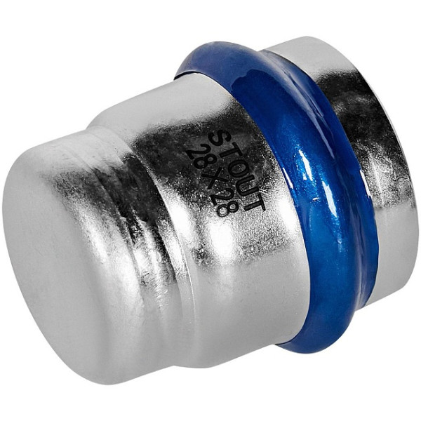 Заглушка 28 Stout SSS-2025 ВПр (нерж.ст., пресс) SSS-2025-000028 Заглушка 28 Stout SSS-2025 ВПр (нерж.ст., пресс) SSS-2025-000028