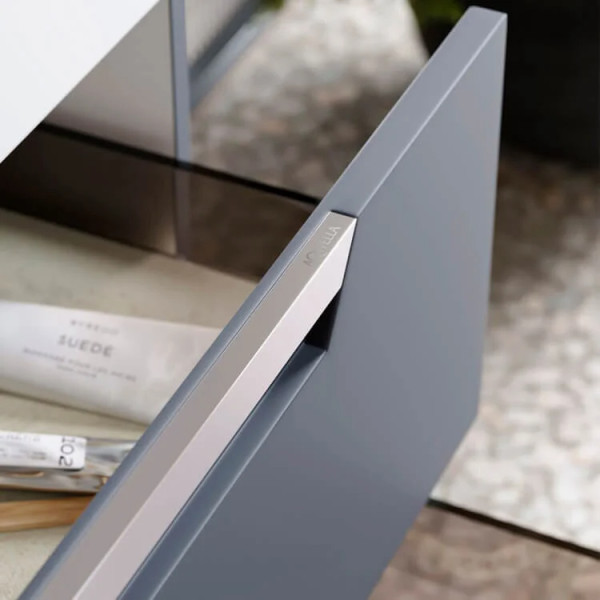 Тумба подвесная Aqwella Cube 900x610x450 серый матовый (CUB0109GR)