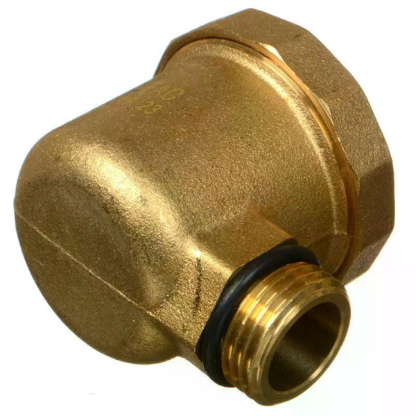 Воздухоотводчик автоматический 1/2" с боковым подключением TeRma (латунь) (14066)