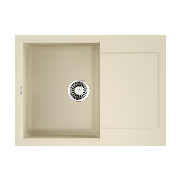 Мойка для кухни врезная Omoikiri Sakaime 68-BE 680х500 ваниль (4993109) Мойка для кухни врезная Omoikiri Sakaime 68-BE 680х500 ваниль (4993109)