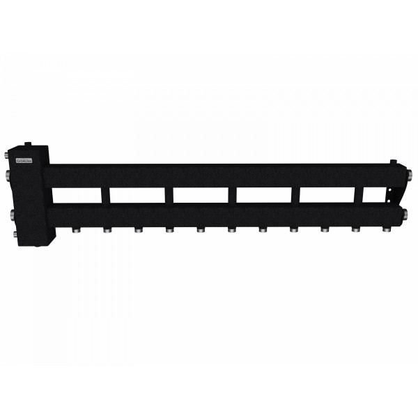 Коллектор балансировочный Gidruss BM-150-6D (до 150 кВт, подкл. котла G 1 1/2", 5 контуров G 1" + 1  боковой контур G 1 1/2", ст. 09Г2С)
