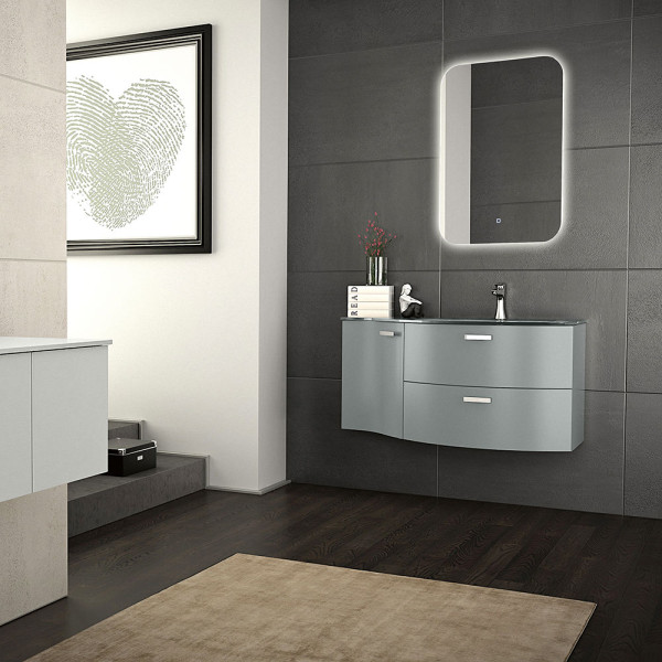 Зеркало Azario Паллада 550*800 c подсветкой и диммером, сенсор выкл (ФР-1538) Зеркало Azario Паллада 550*800 c подсветкой и диммером, сенсор выкл (ФР-1538)