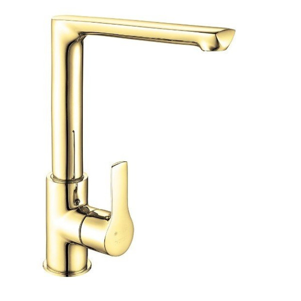 Смеситель для кухни E.C.A. Luna золотой (102818043EX) Смеситель для кухни E.C.A. Luna золотой (102818043EX)