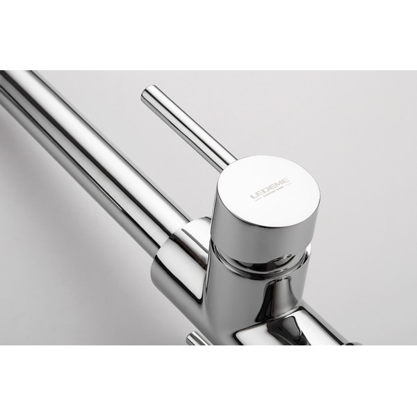 Смеситель для кухни Ledeme с переключателем на фильтр (L4255-3)