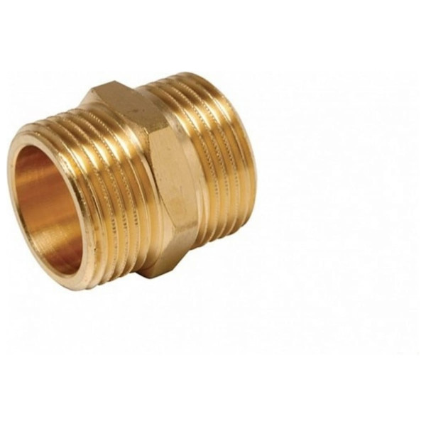 Ниппель 1" Unipump (латунь) (10377) Ниппель 1" Unipump (латунь) (10377)