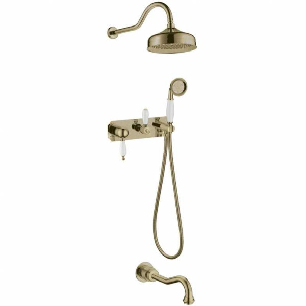 Душевая система Boheme Medici бронзовый (308)