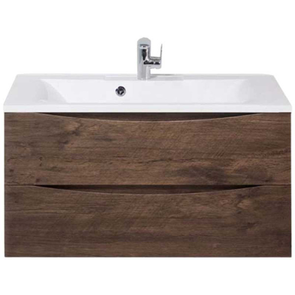 Тумба подвесная BelBagno Marino 80 Rovere Moro (MARINO-800-2C-SO-RW-P)