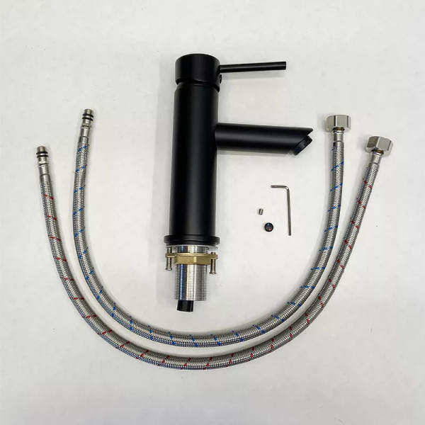 Смеситель для раковины Comforty черный (FC018A-CMT)