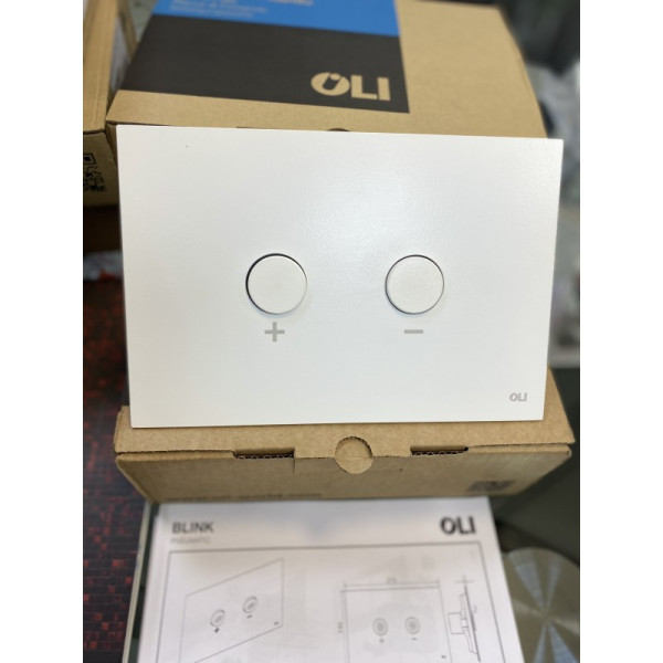 Клавиша смывная Oli Blink белый матовый (887189/216622)