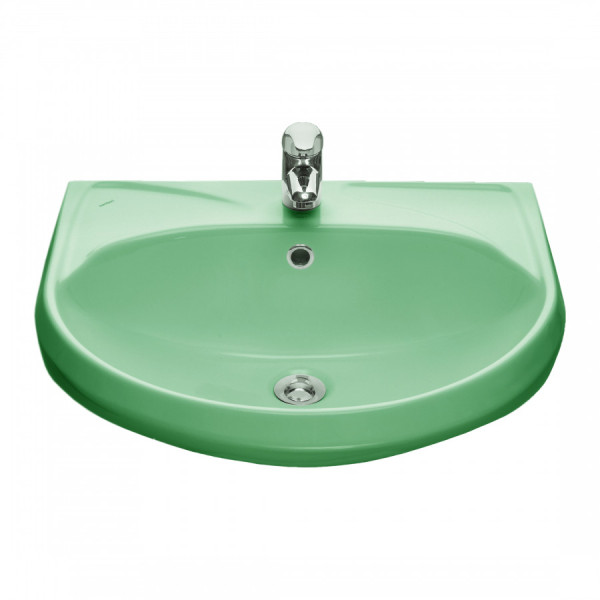 Раковина подвесная Santeri Вест салатовая 57,5x47x21,4 салатовая (1.3111.8.S04.11B.0) Раковина подвесная Santeri Вест салатовая 57,5x47x21,4 салатовая (1.3111.8.S04.11B.0)