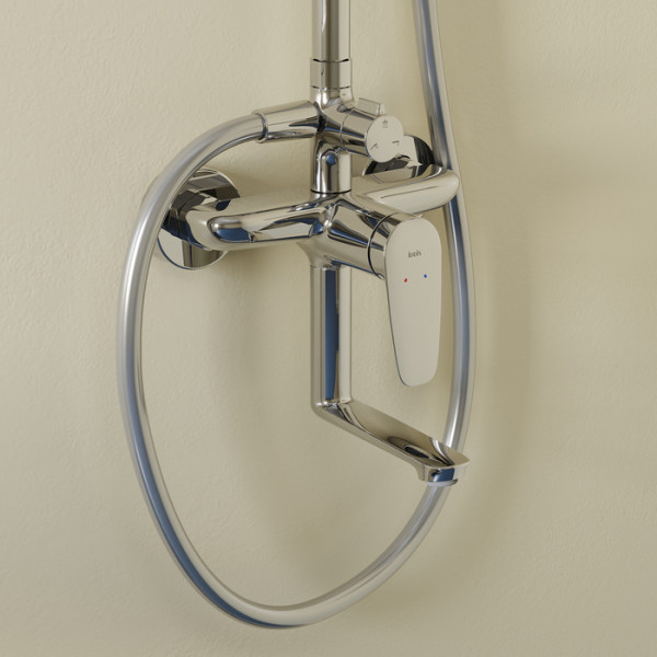 Душевая система Iddis Zodiac X хром глянцевый (ZDXSB3Fi06)