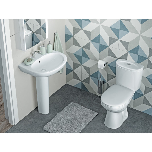 Раковина подвесная Santek Анимо 550x440x205 белая (1WH110499)