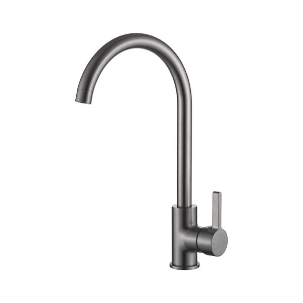 Смеситель для кухни Ledeme оружейная сталь (L4299D)