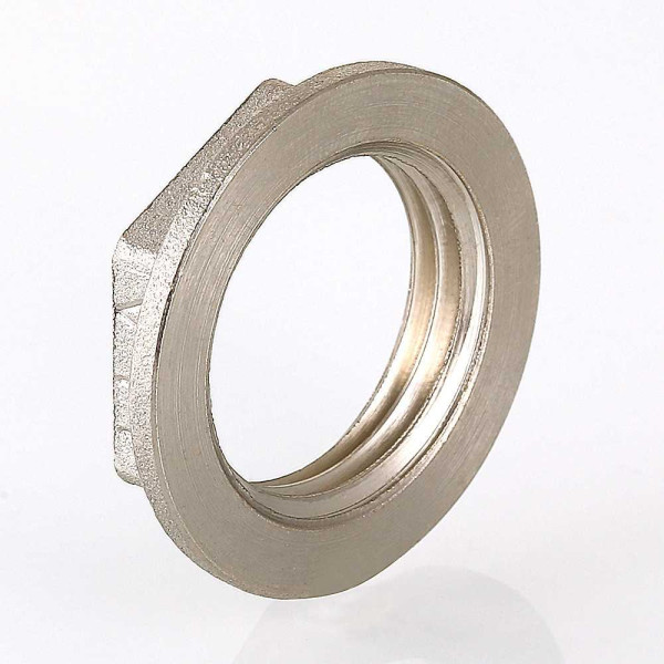 Контргайка 2" с ребордой Valtec (никель) (VTr.655.N.0009)