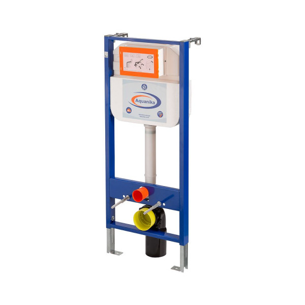 Инсталляция для унитаза Aquanika Basic (без клавиши смыва, два режима слива) (10.702.450.00.00)