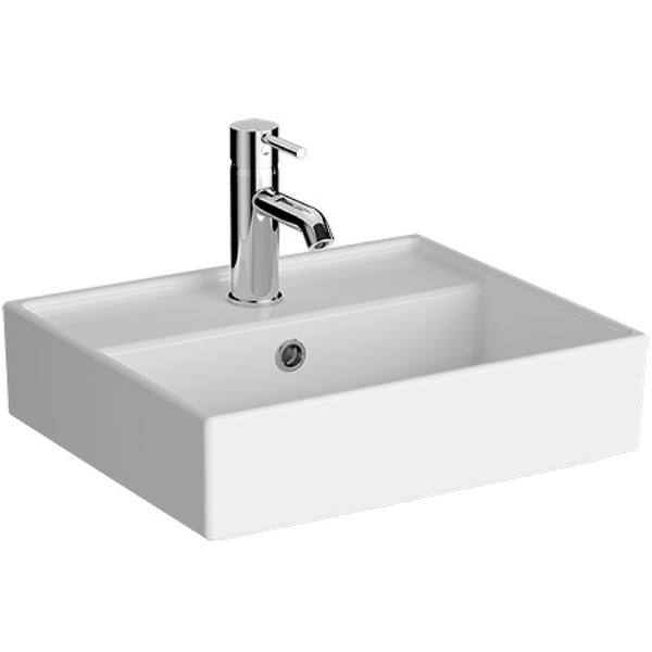 Раковина подвесная Vitra ArchiPlan c отверстием под смеситель 45 см белая (7400B003-0001) Раковина подвесная Vitra ArchiPlan c отверстием под смеситель 45 см белая (7400B003-0001)
