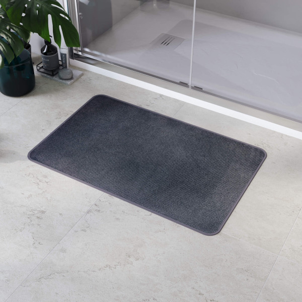 Коврик для ванной RGW 50x80 темно-серый (624101-106)