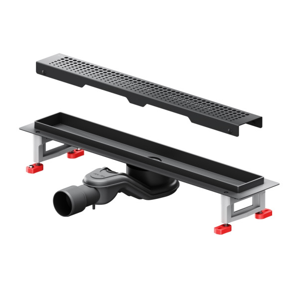 Душевой лоток AM.PM MasterFlow линейный универс затвор Cut Gradient 50 см черн мат (W01SC-P11-050-01BM) Душевой лоток AM.PM MasterFlow линейный универс затвор Cut Gradient 50 см черн мат (W01SC-P11-050-01BM)