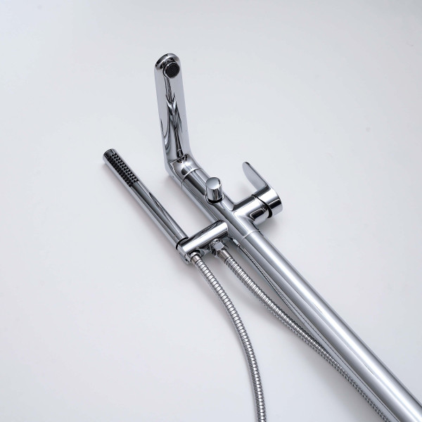 Смеситель напольный Aquatek Ника хром (AQ1845CR)