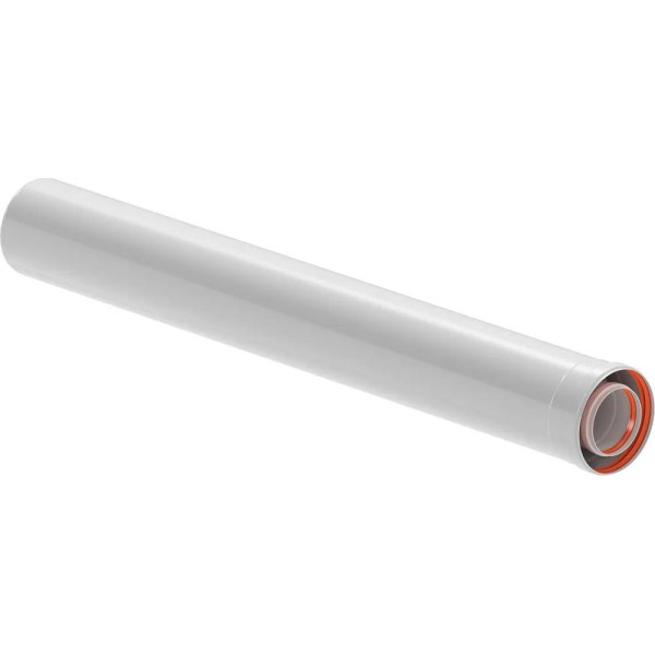 Удлинитель дымохода Okseler D80/125 коаксиальный L=500 мм (oks00128)