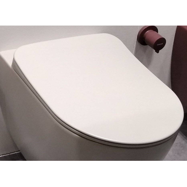 Сиденье для унитаза Creavit с микролифтом холодный серый (KC0903.01.1800E)