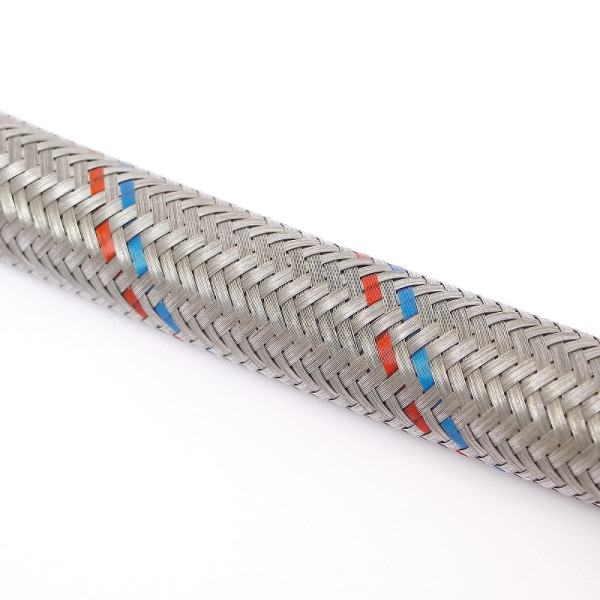 Подводка гибкая антивибрационная Uni-Fitt 1000 мм 1" НВ DN 25 оплётка из оцинкованной стали (504S4410)