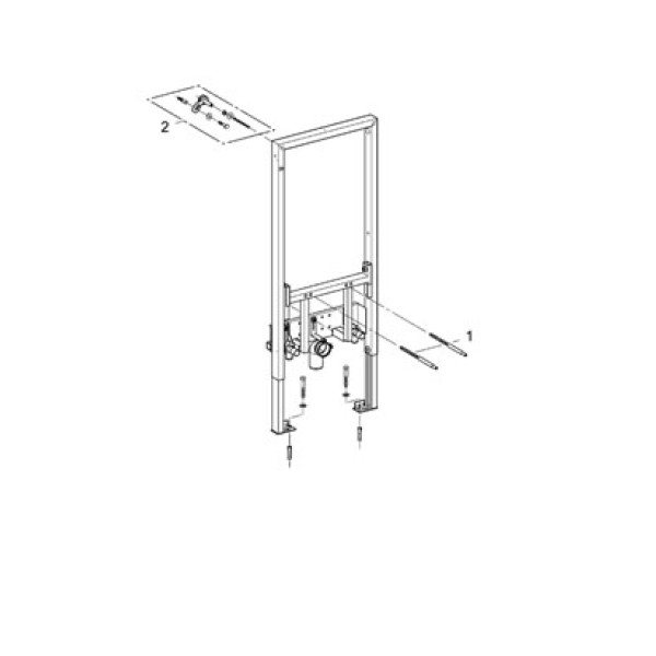 Инсталляция для биде Grohe Rapid SL 38553 1130 мм