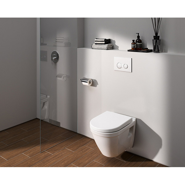 Унитаз подвесной Vitra S50 Rim-Ex безободковый, с бидеткой (7740B003-0850) Унитаз подвесной Vitra S50 Rim-Ex безободковый, с бидеткой (7740B003-0850)