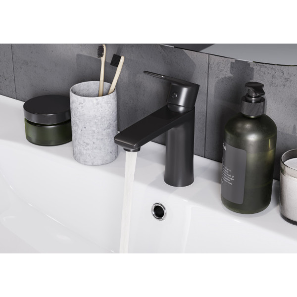 Смеситель для раковины Santek Арма черный (WH5A02007N001) Смеситель для раковины Santek Арма черный (WH5A02007N001)