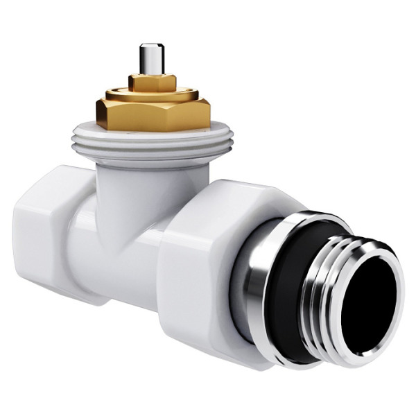 Комплект термостатический прямой 1/2" Royal Thermo Design М30х1,5 (Белый) (RATVDP11212WH) Комплект термостатический прямой 1/2" Royal Thermo Design М30х1,5 (Белый) (RATVDP11212WH)