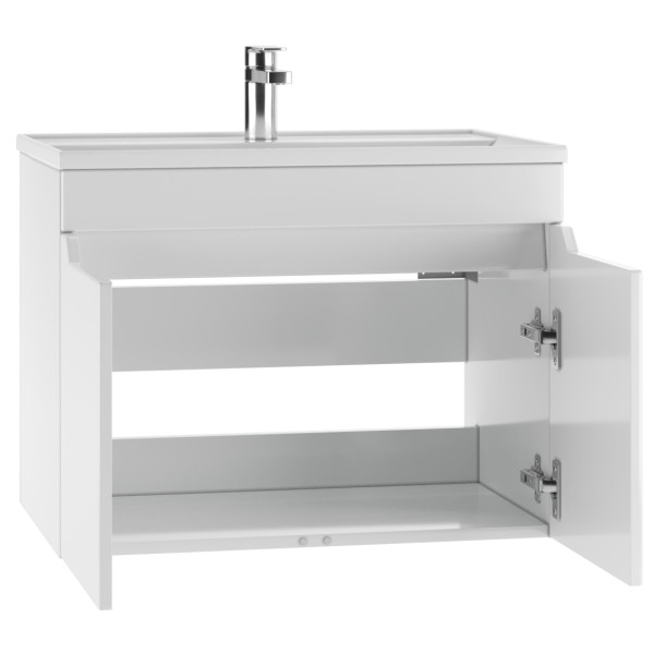 Тумба под умывальник Фостер 70 Мечта без ящика подвесная Айсберг Домино (DM2324T)