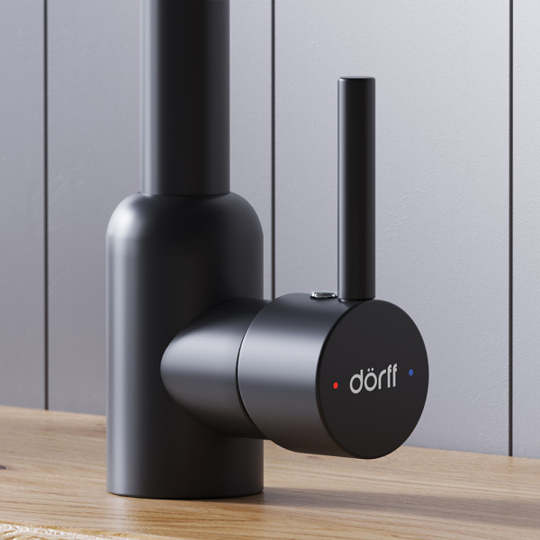 Смеситель для кухни Dorff Logic черный (D3007022) Смеситель для кухни Dorff Logic черный (D3007022)