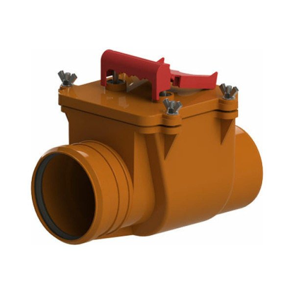 Клапан обратный 110 мм.