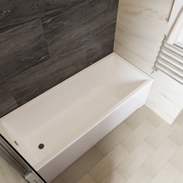 Ванна акриловая 1ACReal Palermo 180х80 белая (BBA-PM188X0-00U)