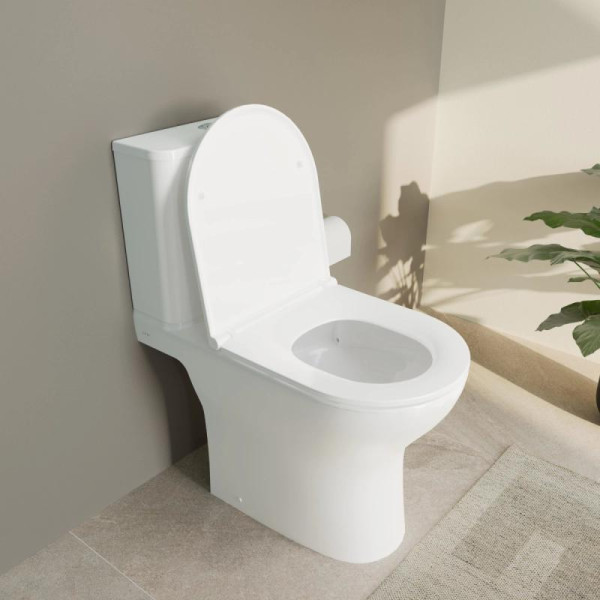 Унитаз компакт Vitra M50 с сиденьем микролифт белый (9889B003-7200)