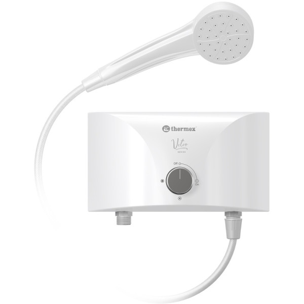 Водонагреватель проточный Thermex Vetro 3500 shower (230 В) (211 065)