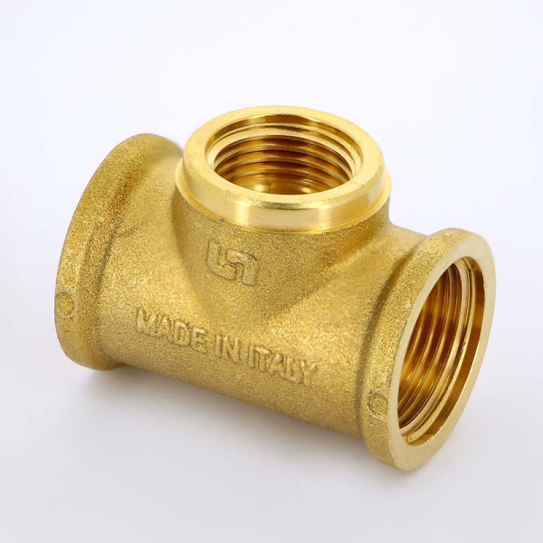 Тройник переходной 3/4"х1/2"х3/4" Uni-Fitt (латунь) 615G3230