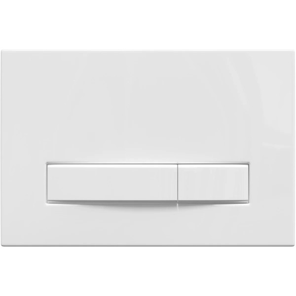 Комплект инсталляция с унитазом Berges Atom Line кнопка белая, унитаз Gamma, сиденье с soft-close (043336)