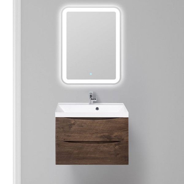 Тумба подвесная BelBagno Marino 70 Rovere Moro (MARINO-700-2C-SO-RW-P)