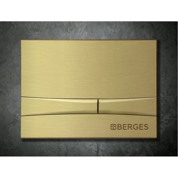 Клавиша смыва Berges Novum L8 F8 бронза (40058)