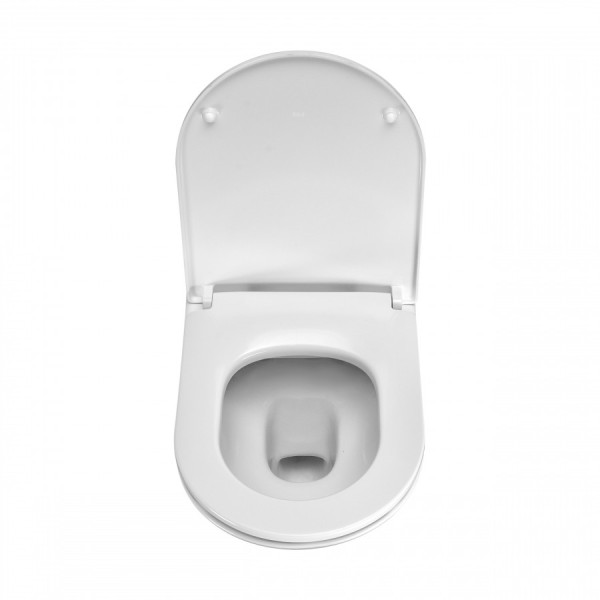 Сиденье для унитаза Roca The Gap с микролифтом белое (7.801D.1.20.7)