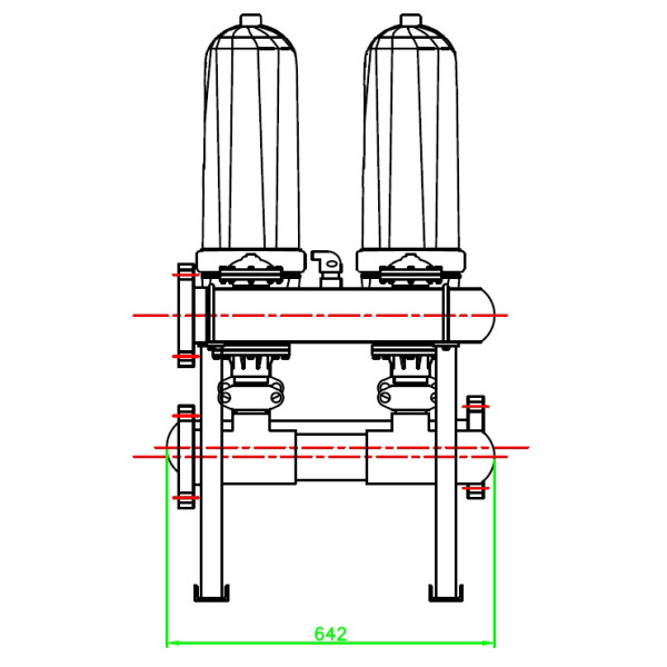 Система фильтрации Haiao HF-A2-2-3 130 мкм (32750)